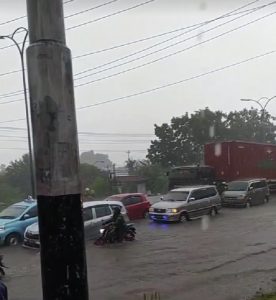 Debit air Banjir di Semarang Hari ini