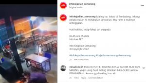 Video Maling di Tembalang Semarang
