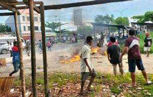Pembakaran wanita di Papua hari ini