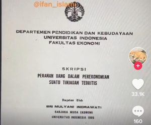 Skripsi Jadul Milik Tokoh Indonesia